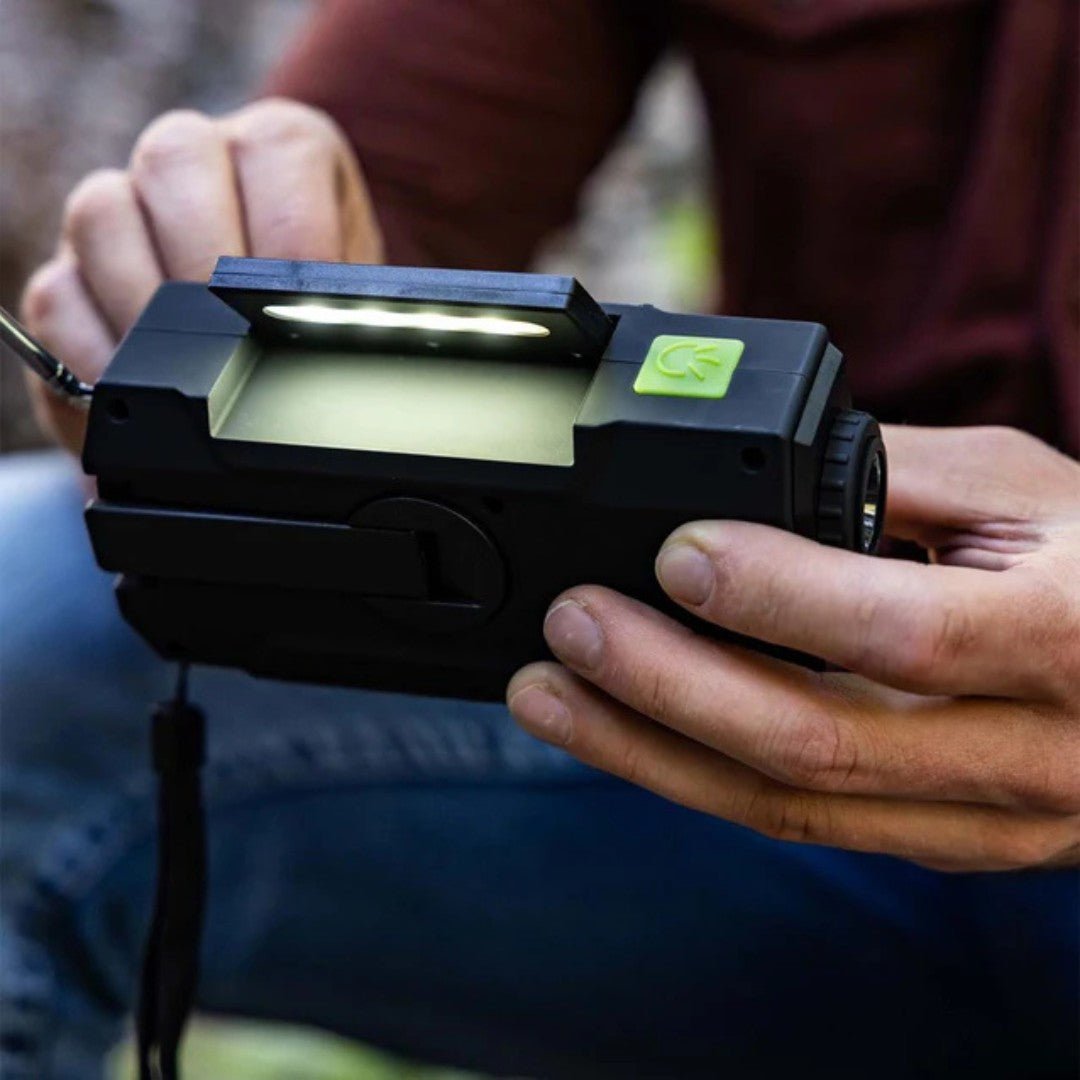 Emergency Solar Hand Crank Weather Radio with 4000mAh Power Bank