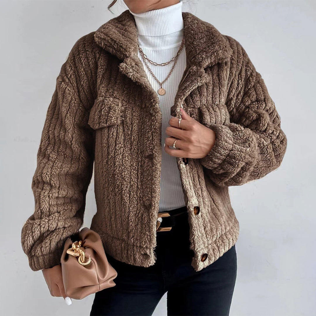 Image of Emily | Women's Button-Down Relaxed Fit Jacket