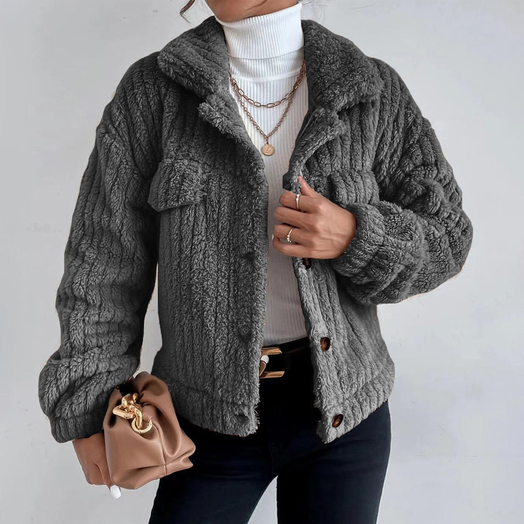 Image of Emily | Women's Button-Down Relaxed Fit Jacket