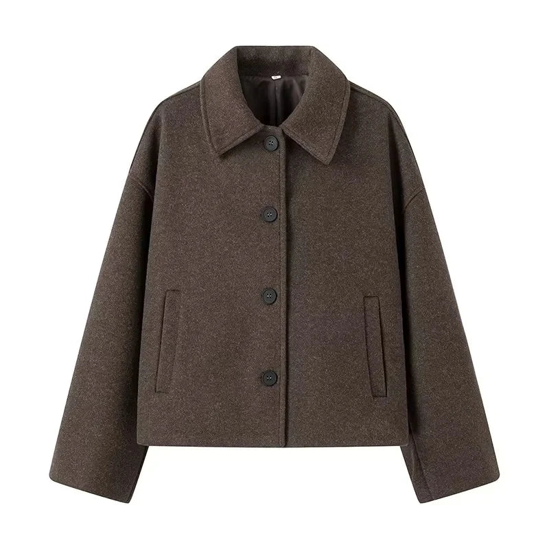 Image of Emily | Women's Cropped Boxy Jacket