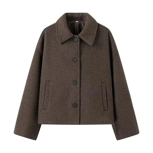 Image of Emily | Women's Cropped Boxy Jacket
