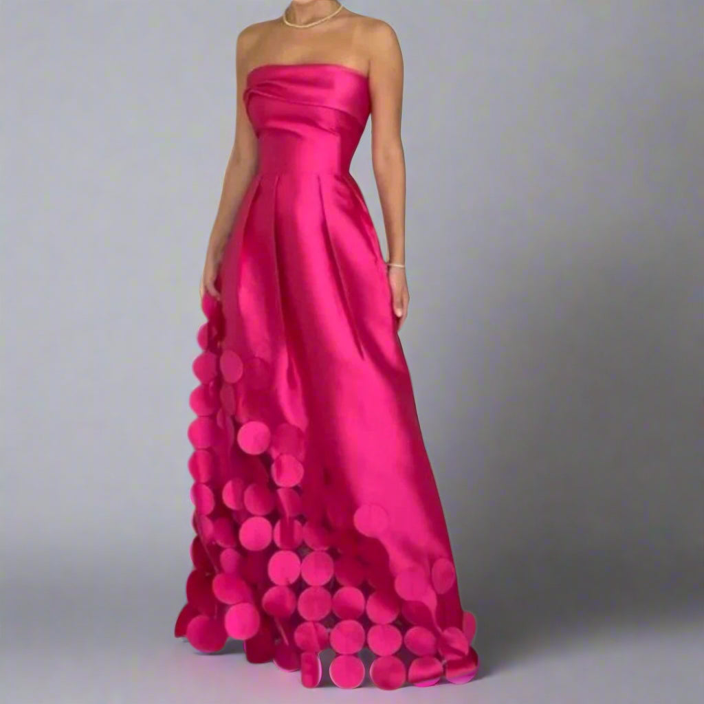 Image of Emily | Women's Strapless Maxi Dress