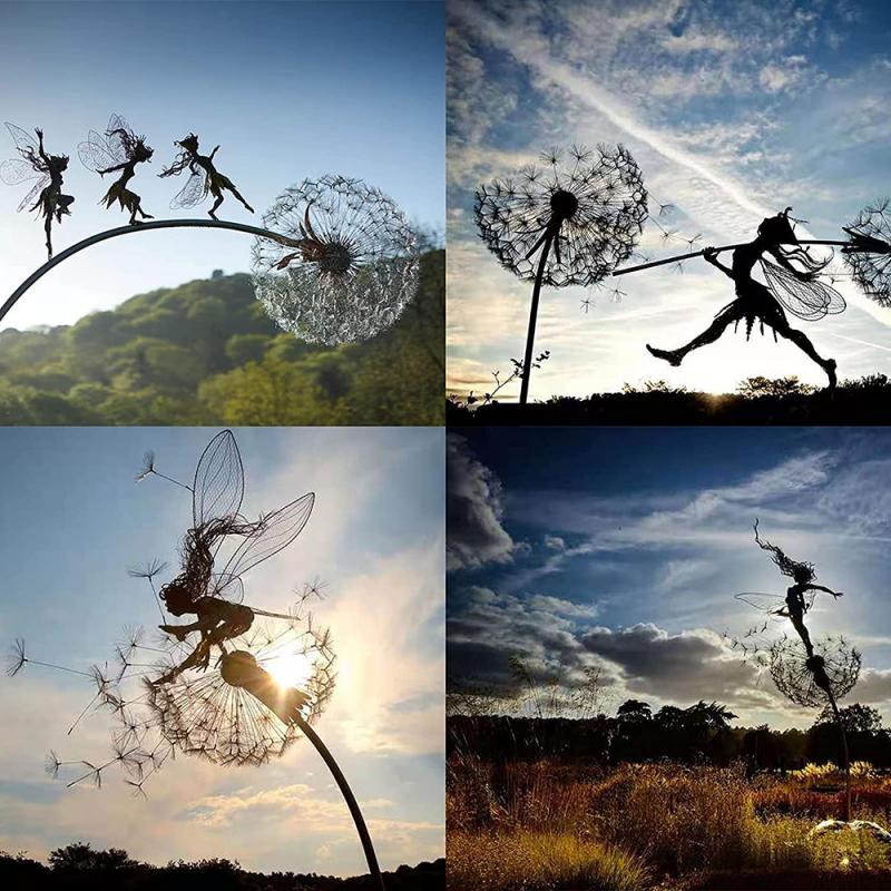 Enchanting Fairy Garden Sculptures: Dreamy Lawn Decoration