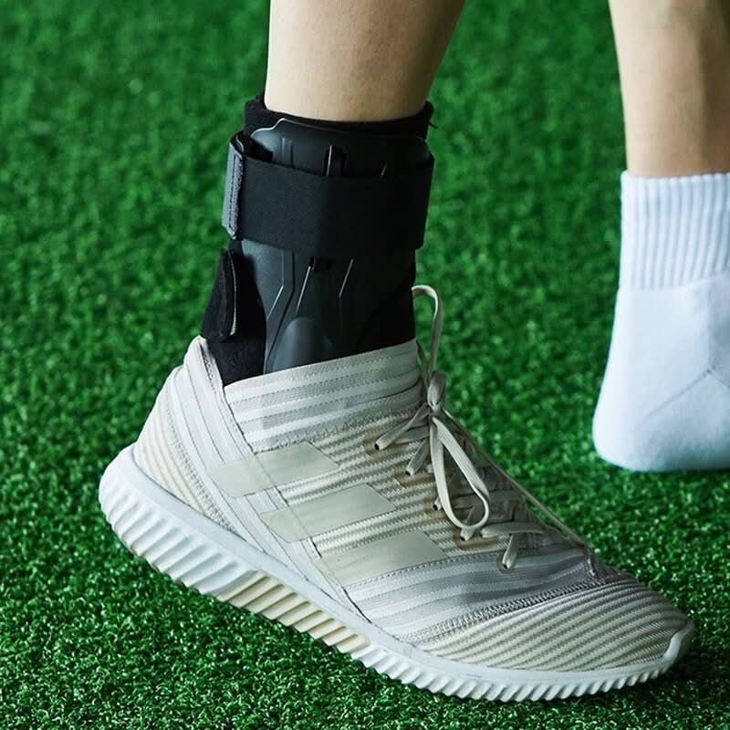 Ergonomic Ankle Stabilizer with Grip Technology – Ankle Brace with Double Stabilizing Plates