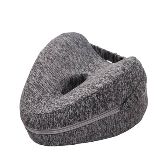 Ergonomic Knee Pillow in Memory Foam – Heart-Shaped Relief