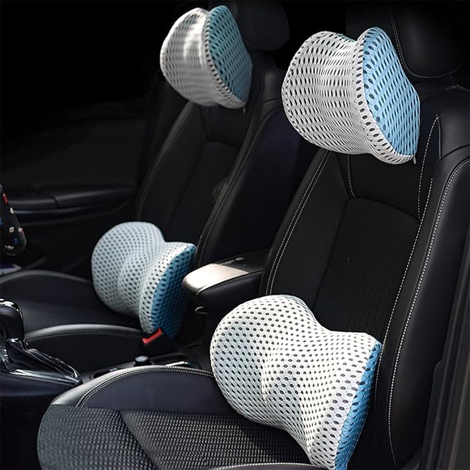 Ergonomic Memory Foam Lumbar Support Cushion – Multi-Use