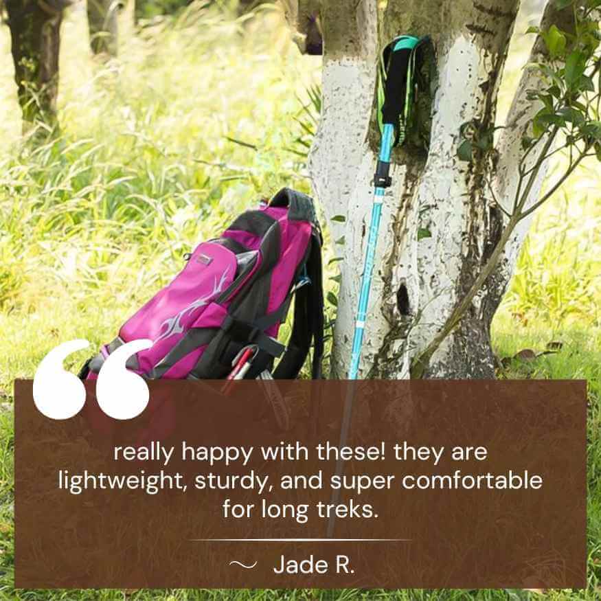 Ergonomic Outdoor Trekking Poles