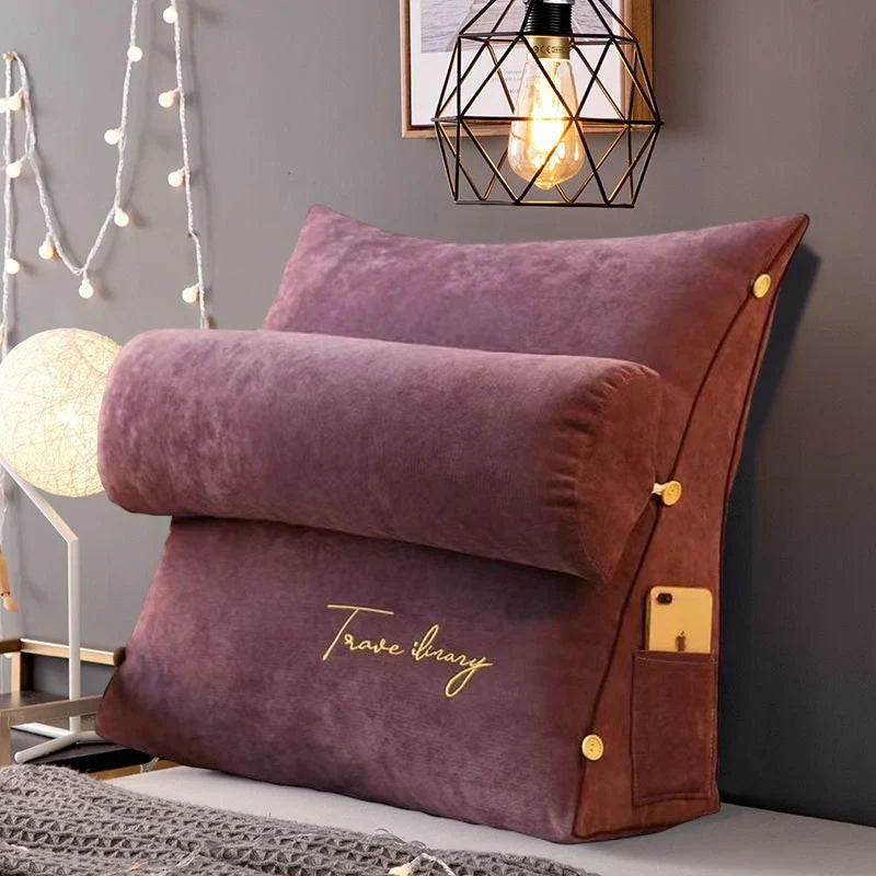 Ergonomic Wedge Support Pillow for Back