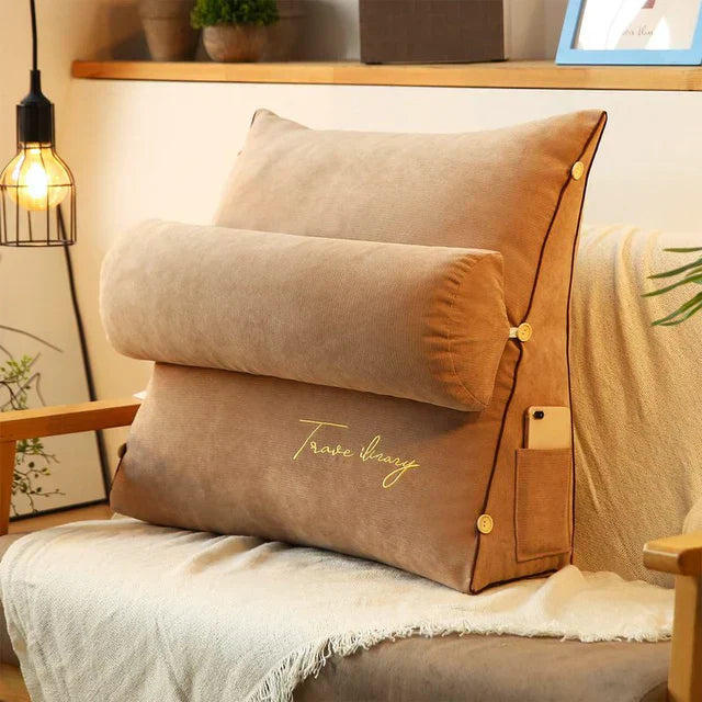 Ergonomic Wedge Support Pillow for Back