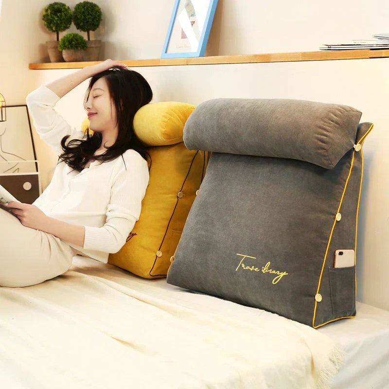 Ergonomic Wedge Support Pillow for Back