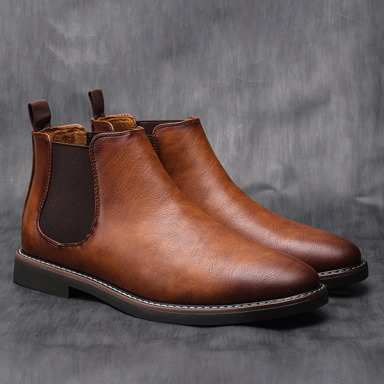 Image of Ethan | Men's Pull-On Chelsea Boots