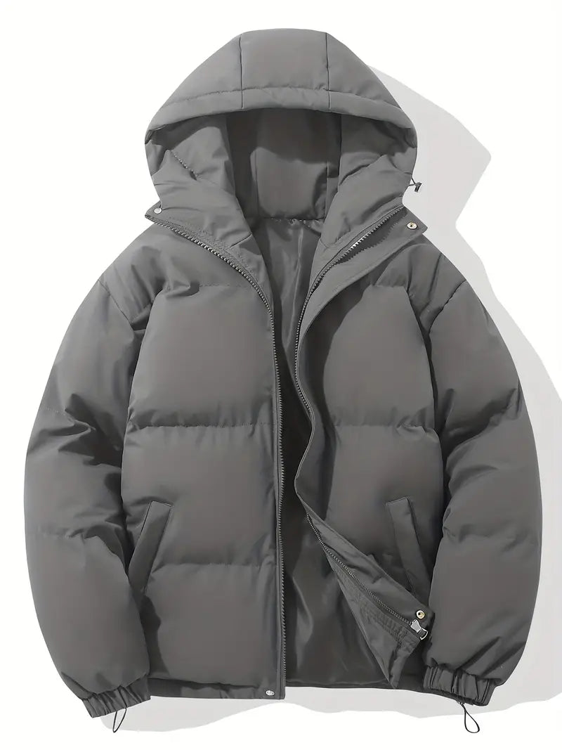 Image of Eugene | Men's Hooded Puffer Jacket