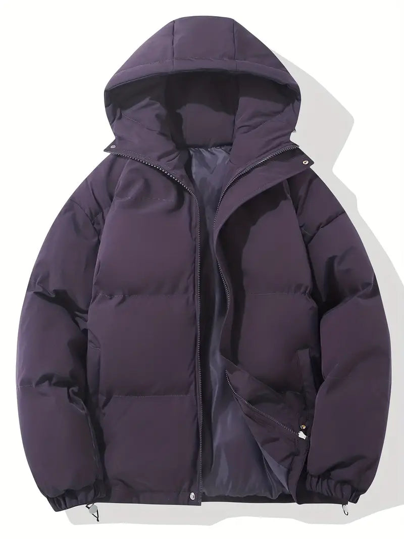 Image of Eugene | Men's Hooded Puffer Jacket
