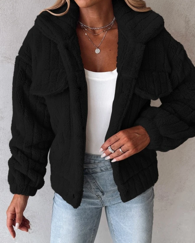 Image of Evelyn | Women's Button-Down Relaxed Fit Jacket