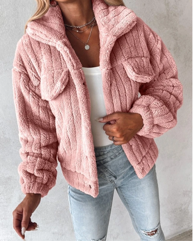Image of Evelyn | Women's Button-Down Relaxed Fit Jacket