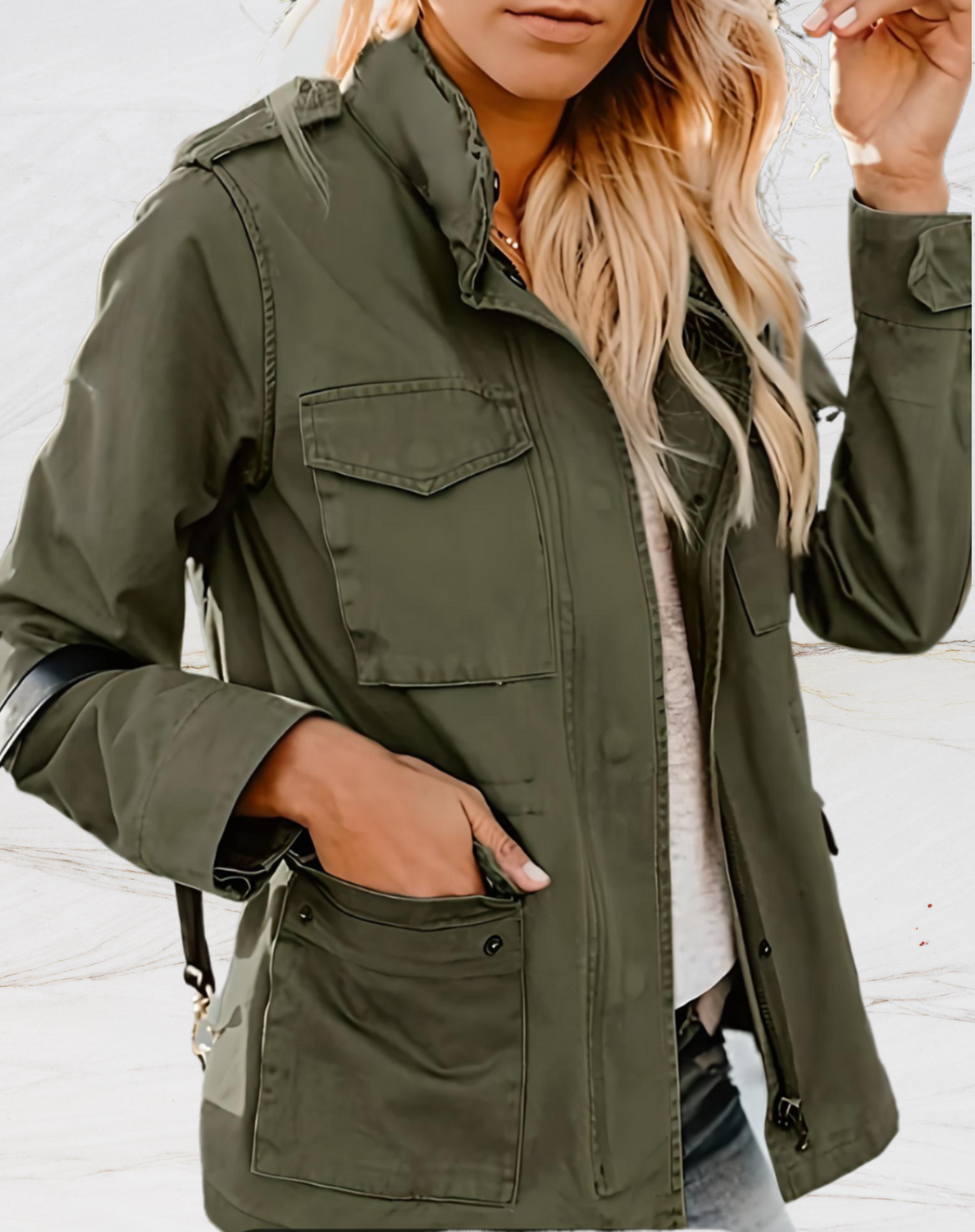 Image of Evelyn | Women's Utility Anorak Jacket
