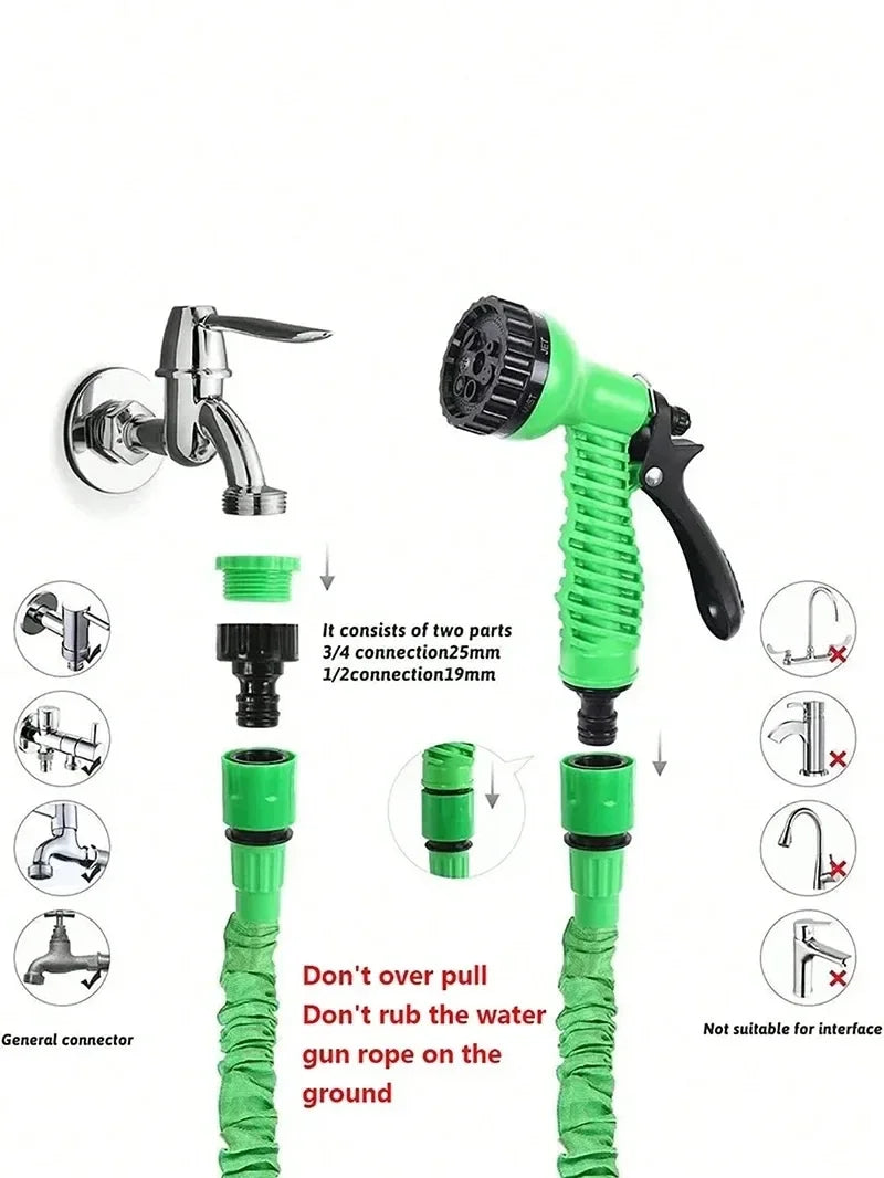 Expandable Garden Hose for Easy Outdoor Care