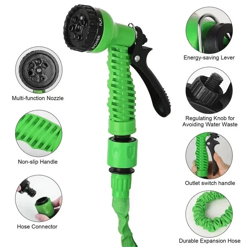 Expandable Garden Hose for Easy Outdoor Care