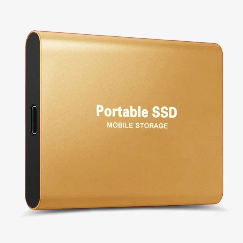 External SSD Aluminum Portable Drive with High Speed