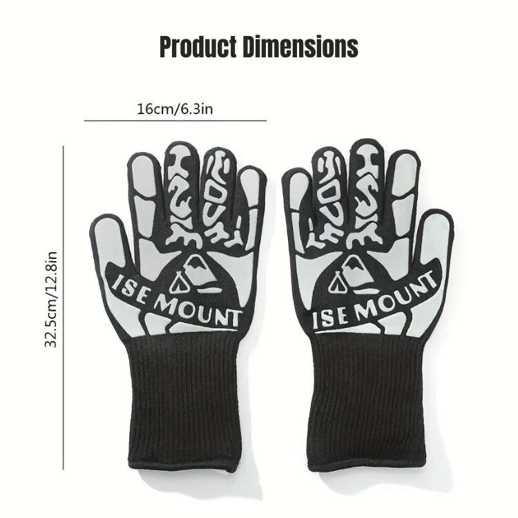 Extreme Heat Resistant Work Gloves - High Temp