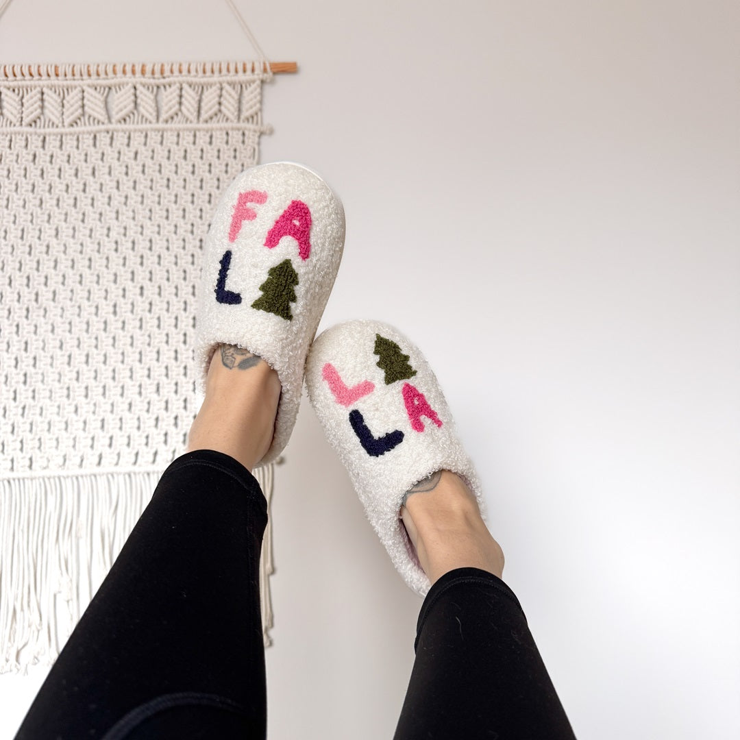 Fa La Christmas Slippers