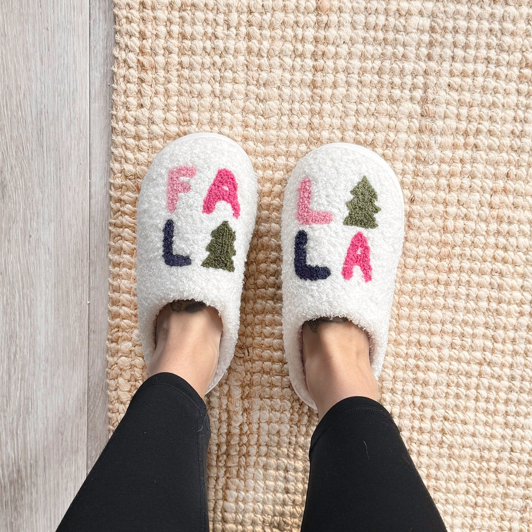 Fa La Christmas Slippers