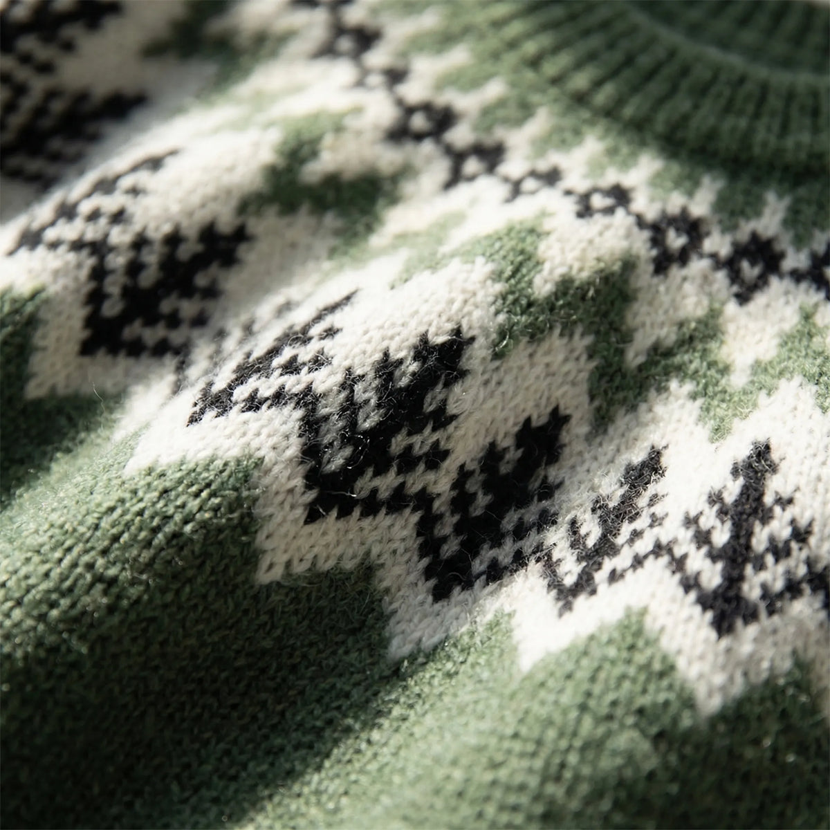 Fair Isle Knit Sweater