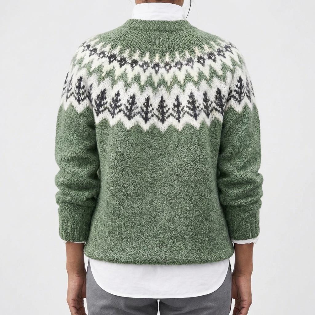 Fair Isle Knit Sweater