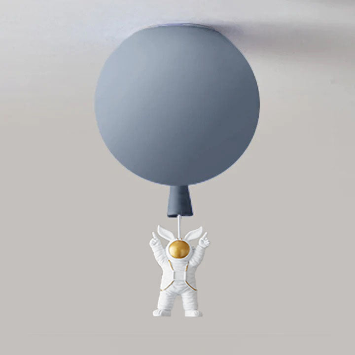 Fateh Modern Moon/Astronaut LED Ceiling Lamp in Acrylic