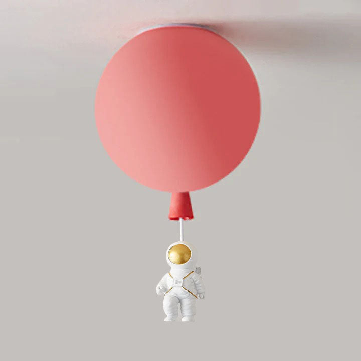 Fateh Modern Moon/Astronaut LED Ceiling Lamp in Acrylic