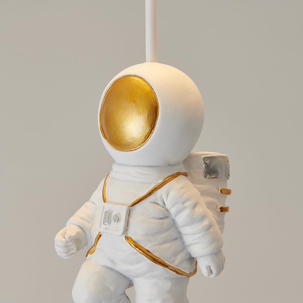 Fateh Modern Moon/Astronaut LED Ceiling Lamp in Acrylic