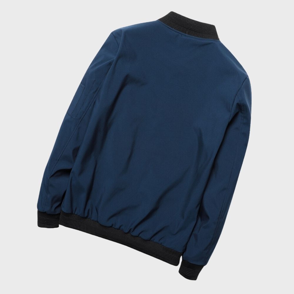 Image of Felix | Men's Slim Fit Full Zip Bomber Jacket