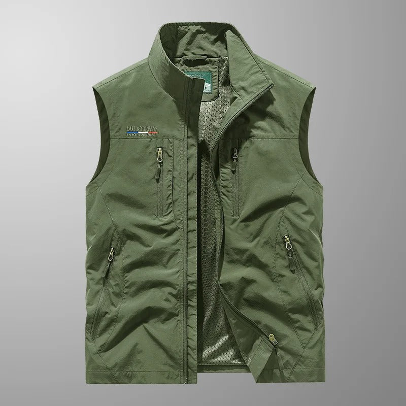 Image of Finn | Men's Full Zip Utility Vest