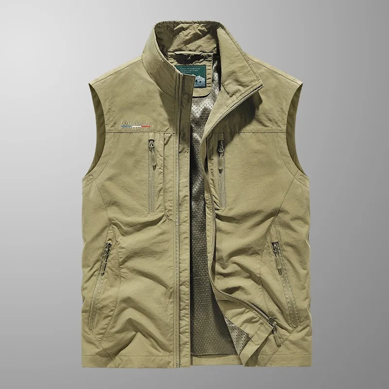Image of Finn | Men's Full Zip Utility Vest