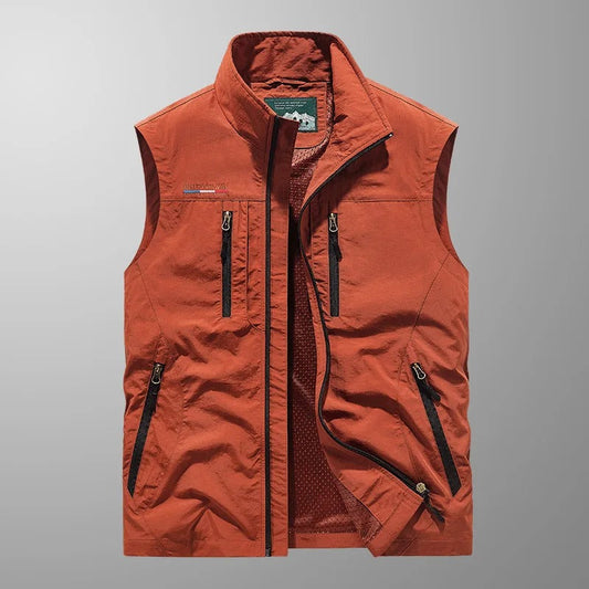 Image of Finn | Men's Full Zip Utility Vest