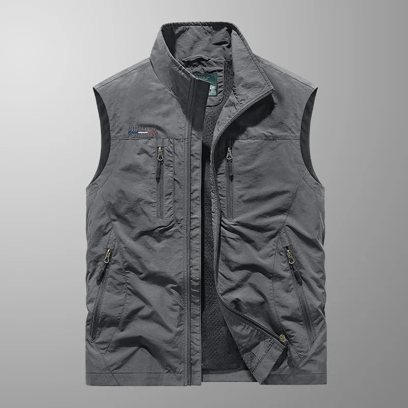 Image of Finn | Men's Full Zip Utility Vest