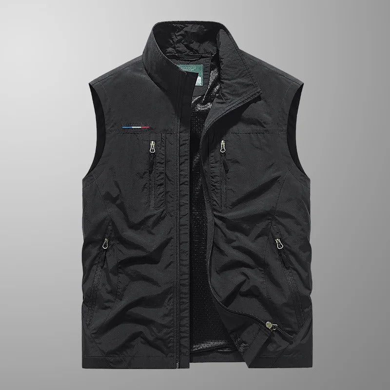 Image of Finn | Men's Full Zip Utility Vest