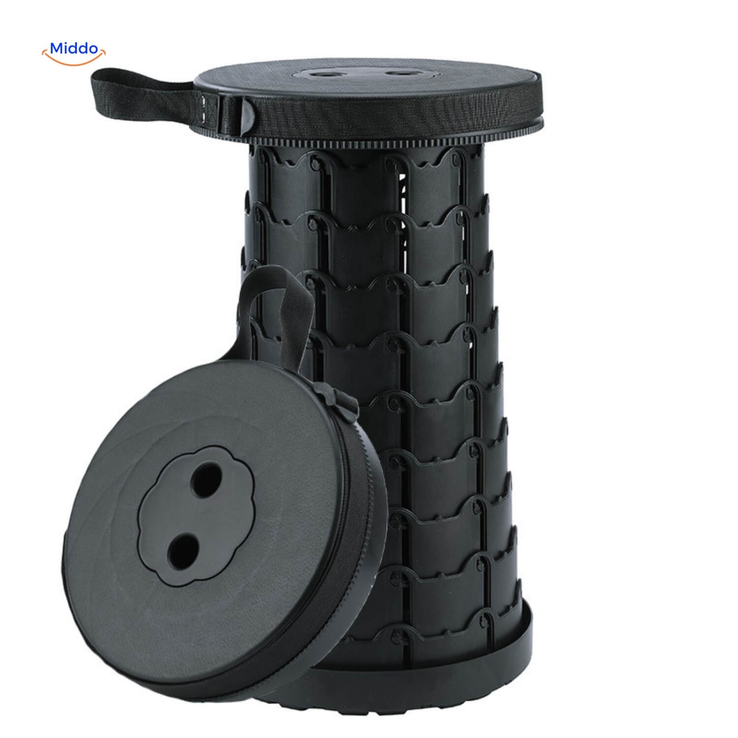 FlexiStool™ Adjustable Telescopic Stool with Non-Slip Surface