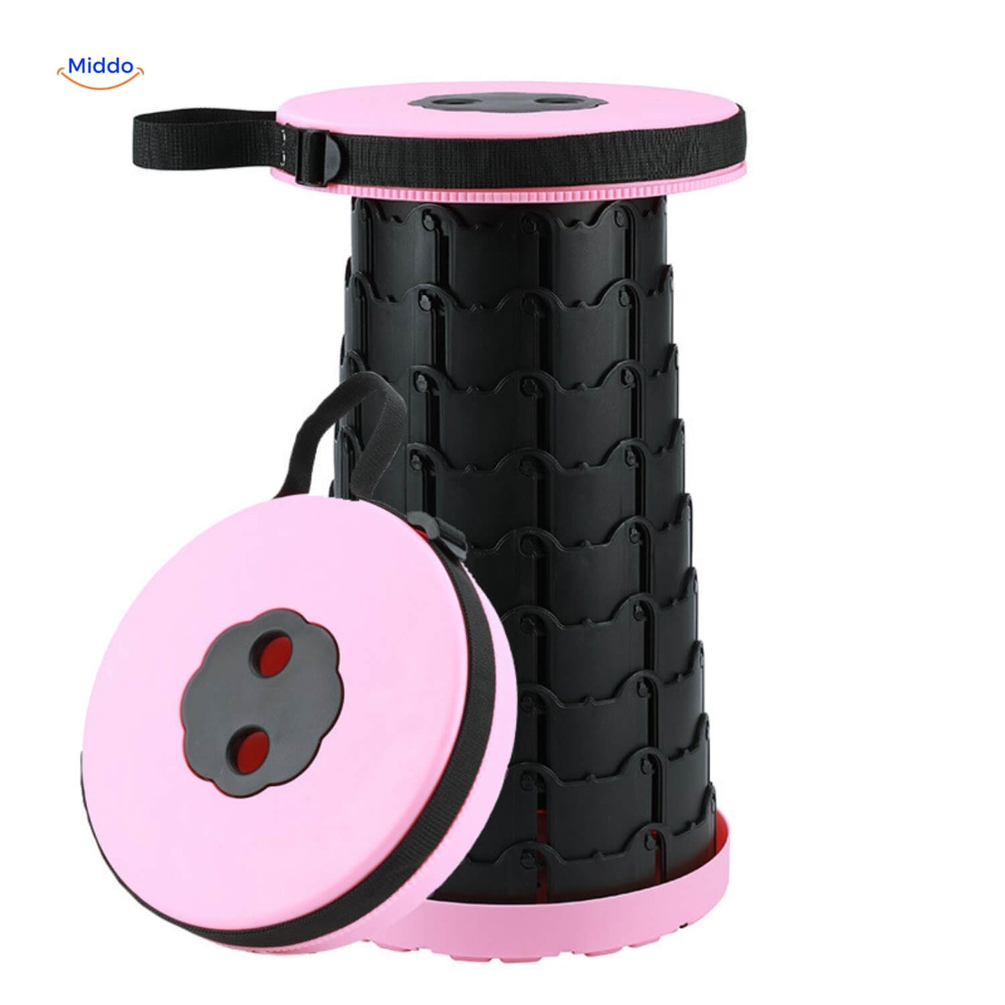 FlexiStool™ Adjustable Telescopic Stool with Non-Slip Surface