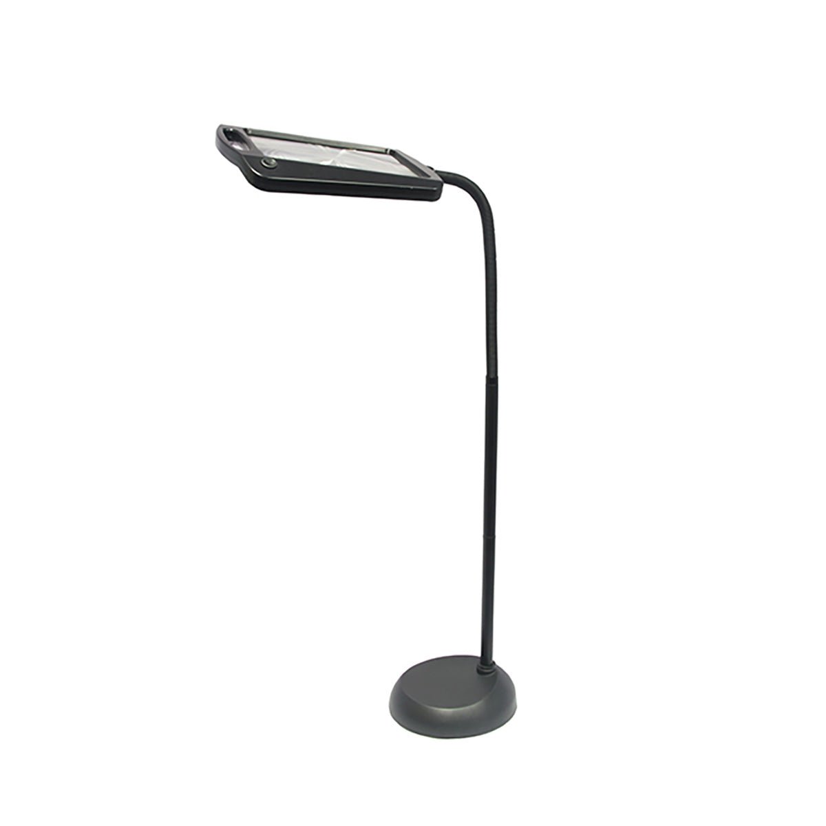 Floor Lamp with 3x Magnification and Flexible Arm for Precision Work
