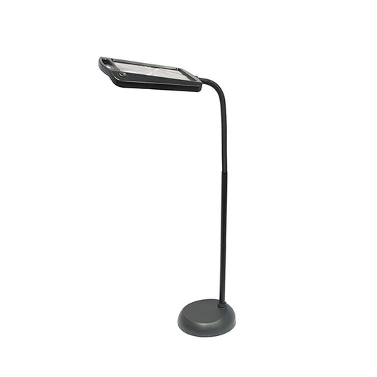 Floor Lamp with 3x Magnification and Flexible Arm for Precision Work