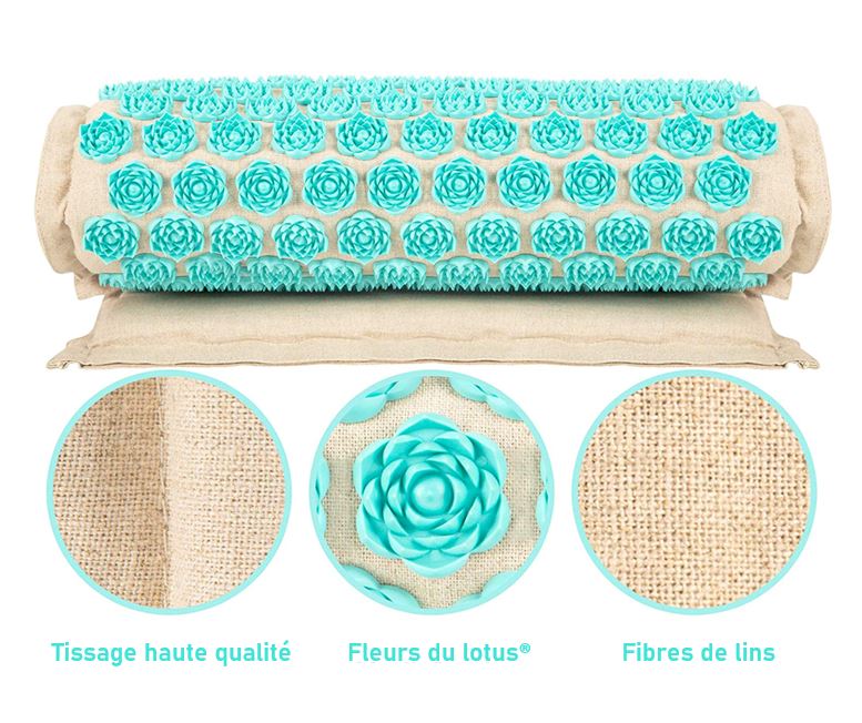 Flower Acupressure Mat: Natural Relaxation
