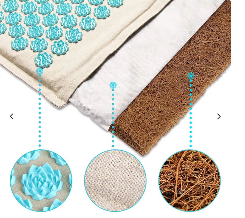 Flower Acupressure Mat: Natural Relaxation