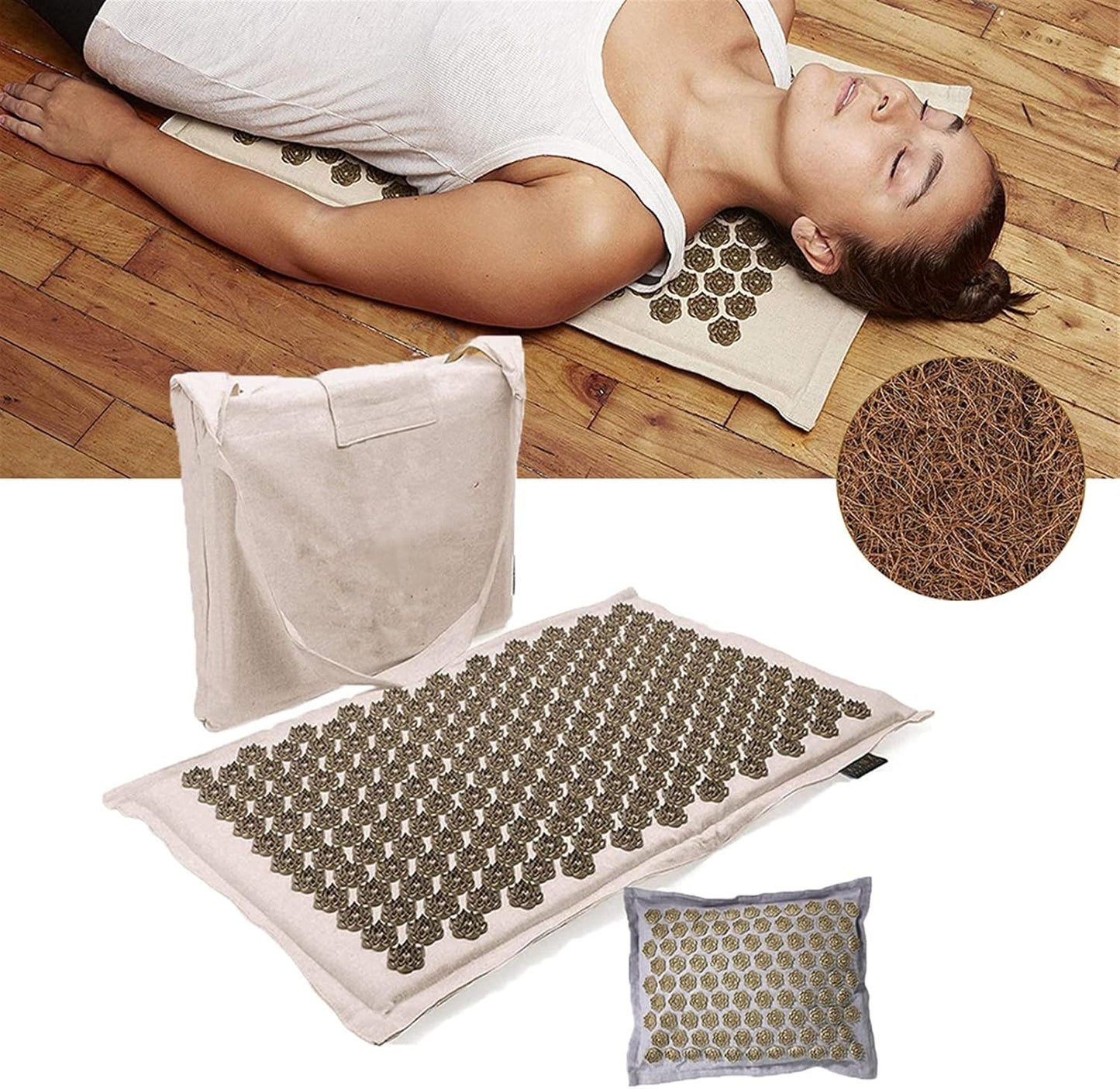 Flower Acupressure Mat: Natural Relaxation