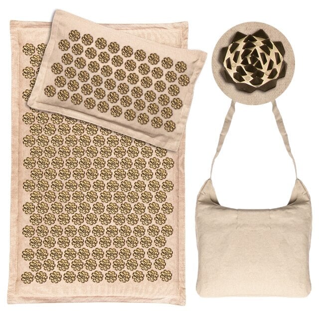 Flower Acupressure Mat: Natural Relaxation