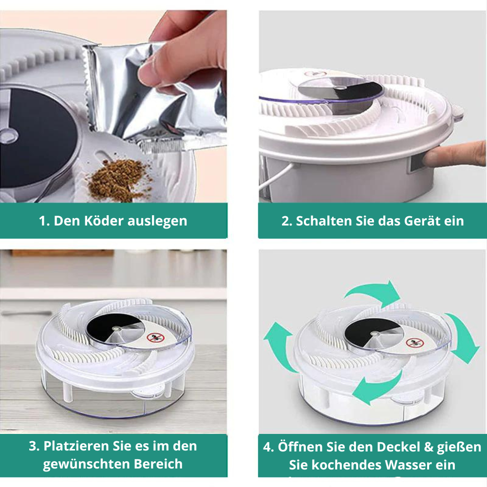 FlyFree - The World's Best Fly Trap (Silent Fly Trap)