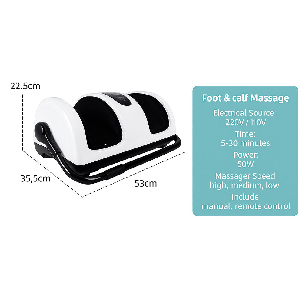 Foot and Calf Massager with Shiatsu
