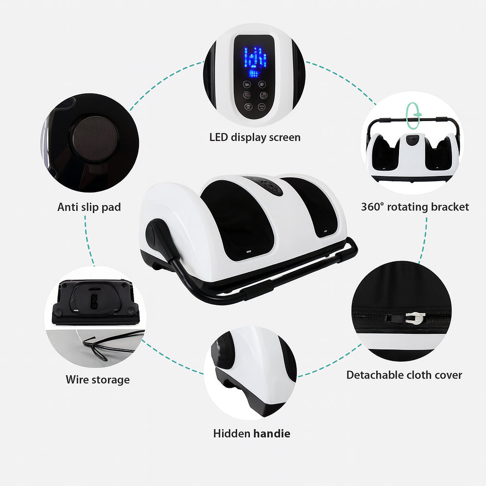 Foot and Calf Massager with Shiatsu