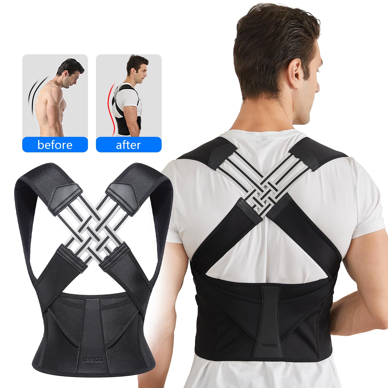 Fully Adjustable Posture Corrector | Improve Your Posture and Back Health
