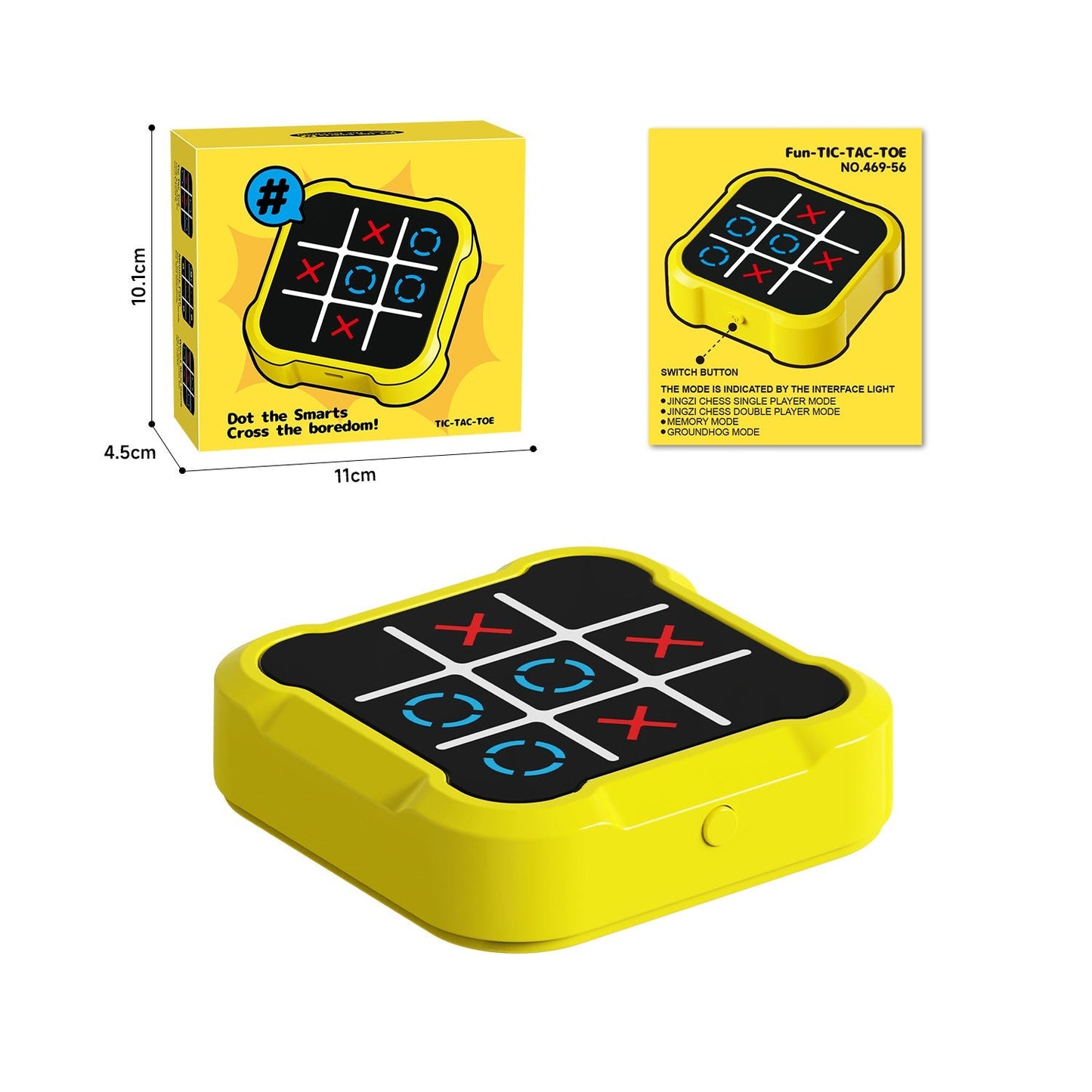 GameMaster™ Tic-Tac-Toe 2.0 – The Classic, But Smarter & More Exciting